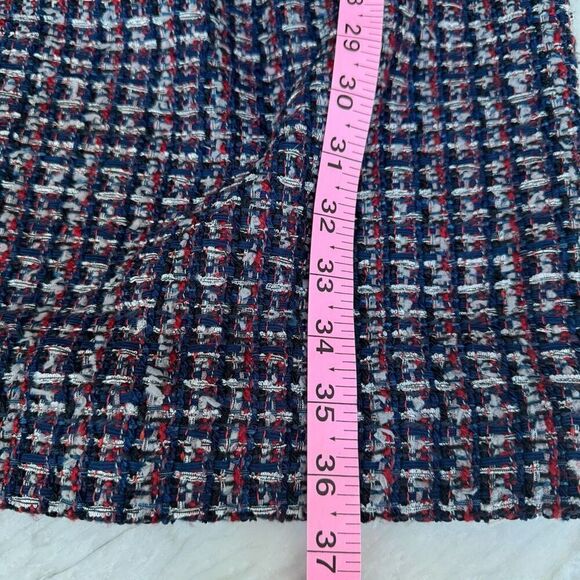 Talbots TWEED FRINGE SHIFT dress size 8P - Picture 11 of 11
